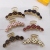 Transparent Net Red Patch LV, Champagne Bottom Clip Cross Square Semicircle 5 round Plastic Hairpin