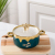 Nordic Light Luxury for One Person Bowl and Chopsticks Single Set Modern Style Breakfast Tableware Ceramic Instant Noodles Bowl and Dish Set Household