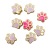 Factory Direct Sales DIY Alloy Accessories Necklace Jewelry Barrettes Material Pink Middle Hole Carrying Strap