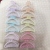 Light Six-Color Transparent Jelly Frosted Internet Celebrity Rubber Grip Cross Square Semicircle 5 round