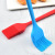 Factory Wholesale Integrated Silicone Brush Large and Small BBQ Barbecue Brush Household Kitchen Oil Brush Baking Tool