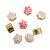 Factory Direct Sales DIY Alloy Accessories Necklace Jewelry Barrettes Material Pink Middle Hole Carrying Strap