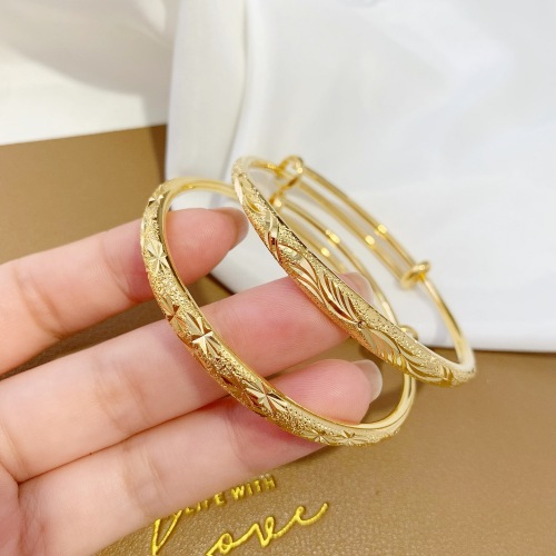 vietnam placer gold jewelry push-pull starry wristband bracelet brass gold-plated adjustable bracelet for women no color fading