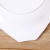 White Melamine Tableware Cut Angle Magnolia Plate Creative Thickening Shallow Plate Dish Hotel Restaurant Western Food Plate