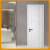 Customized Wooden Door Solid Wood Composite Paint-Free Painting Door Modern Minimalist Bedroom Kitchen Indoor Ecological Home