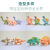 New Animal Toy Dinosaur Set Children's Toy Model Boy Tyrannosaurus Triceratops Doll Plush Animal