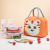 2021 New Cartoon Animal Lunch Bag Insulation Portable Japanese Lunch Box Bag Aluminum Foil Insulation Bag Source Factory