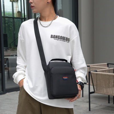 Exclusive for Cross-Border New Men's Multi-Shoulder Messenger Bag Fashion Casual Waterproof Handbag Outdoor Sports Pouch
