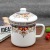 Kid's Cup Thickened Enamel Cup with Lid Small Cup Tea Drinking Cup Tea Container Tumbler Enamel Milk Cup Cup Used in Home