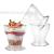 Disposable Dessert Mousse Ice Cream Cup Milkshake Juice Thickened Hard Plastic 150ml Baking Shop Cold Drink