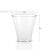 Disposable Plastic Mousse Dessert Party Outdoor Cup High Permeability PS Airplane Cup