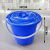 Plastic bucket portable bucket with cover