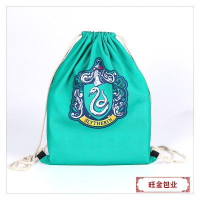 Cotton Bag Customized Lucky Bag Drawstring Canvas Pouch Color Printing Drawstring Cotton Pouch Cotton Bag Buggy Bag