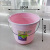Extra Thick Bucket Plastic Hand Carry with Cover Water Storage Tank Dormitory Dolly Tub Large Durable Color Bucket