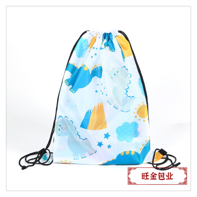 Oxford Cloth Eco-friendly Bag Simple Drawstring Bag Multi-Color Drawstring Bag Travel Spare