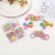 Children's Hair Band Rubber Band Small Jaw Clip Set Color High Elastic Thumb Hair Rope Small Hair Clip Little Girl Princess Hair Accessories