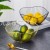 Fruit Plate Living Room Home Nordic Style Simple Iron Fruit Basket Coffee Table Creative Fruit Basin Creative Storage Basket