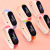 Suitable for Xiaomi 345 Wristband Wrist Strap Mi Bracelet Printing Strap Fashion Rainbow Factory Wholesale Dazzling Strap