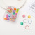 Children's Hair Band Rubber Band Small Jaw Clip Set Color High Elastic Thumb Hair Rope Small Hair Clip Little Girl Princess Hair Accessories