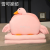 Creative Cartoon Duck Warm Muffle with Hands Pillow Blanket Big White Geese Nap Blanket Two-in-One Muffle with Hands Doll Pillow Office