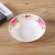 Round Melamine Color Printing Rice Bowl Soup Bowl Multi-Specification Melamine Tableware Wholesale Multi-Purpose Lace Tableware