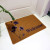 New Imitation Coconut Palm Printed Mat New Steel Wire Mat Outdoor Anti-Slipping Mat Mud Rug Home Door Mat Outdoor