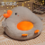 INS New Big White Geese Home Small Sofa Floor Mat Creative Egg Yolk Futon Big Goose Bay Window Tatami Cushion