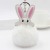Imitation Rabbit Fur Rabbit Fuzzy Ball Pendant Super Cute Pu Rabbit Bag Plush Pendant Keychain Cartoon Rabbit Ornaments