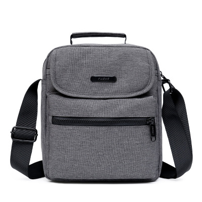 Business Casual Men's Handbag Waterproof Nylon Cloth Bag Large Capacity Commuter Travel Bag Trendy One-Shoulder Crossbody Bag