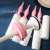 Foreign Trade White Pink Balloon Pump Hand Push Pump Balloon Accessories Charging Cylinder Plastic Candy Maca Colorxizan