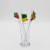 Cross-Border Supply Disposable Plastic Straw Bendable Fruit Straw Shaped Straw Craft Latte Art Straw