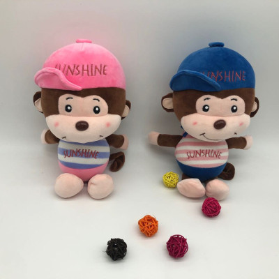 Foreign Trade Domestic Sales Hot Sale Monkey Prine Doll Car Decoration Pendant Girl's Birthday Gift Factory Direct Sales