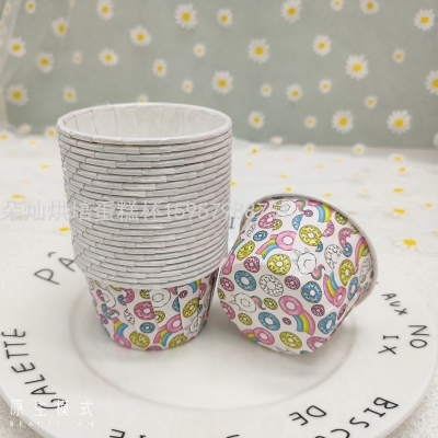 Cake Paper Cup Cake Cup Cake Paper High Temperature Resistant Roll Mouth Cup