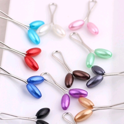 Factory Ethnic Style Exquisite Scarf Accessories Small round Thin Needle Brooch U-Shaped Needle Muslim Style Women's Accessories