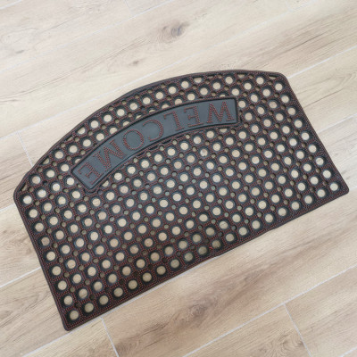Hollow Dot Mat Water-Proof Hole Floor Mat Waterproof Non-Slip Bathroom Entrance Door Carpet Kitchen Entrance Mat