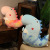 Foreign Trade Factory Direct Sales Egg Shell Dinosaur Pillow Doll Plush Toy Little Dinosaur Doll Sleeping on Girls' Bed
