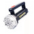 New Power Torch Led Remote Spotlight Usb Charging Cob Sidelight Patrol Portable Power Display Searchlight