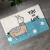 Cashmere Cartoon Printed Mat Simple Home Doorway Foot Mats Bedroom Bedside Cushions Bathroom Absorbent Non-Slip Carpet