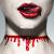 Halloween Simulation Blood Necklace Masquerade Bleeding Necklace Bracelet Blood Color Necklace Realistic Red Blood Drop