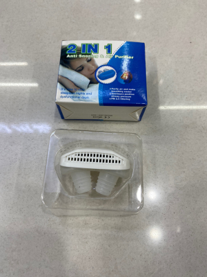 One Snore Stop Nasal Plug Respirator Nose Ventilation Air Purifier