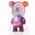 Fashion Shining Shucai Colorful Bear Fan Starry Sky USB Charging Handheld Desktop Portable Mini Dormitory HT