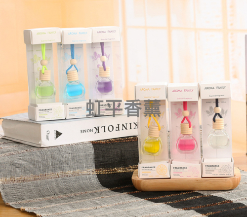 reed diffuser essential oil suit glass reed diffuser automobile hanging ornament aromatherapy