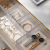 Household Plastic Transparent Drawer Storage Box Cosmetic Organizing Box Household Supplies Drawer Storage Box Combination