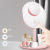 Mirror Led Makeup Mirror with Light Desktop Internet Celebrity Beauty Dressing Mirror USB Rechargeable Mirror Wholesale