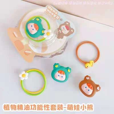 Original Mosquito Repellent Bracelet Flash Light Clipped Button Baby Children Anti-Mosquito Bracelet Three-Dimensional Animal Watch Gift