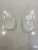 Silicone Inner Heightening Shoe Pad Transparent Invisible Heel Pad PVC Packaging