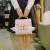 Japanese Cute Pink Lovely Girl One Shoulder Crossbody Bag Magic Card Girl Sakura Wings Handbag Personality Versatile Women's Bag