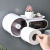 Toilet Punch-Free Wall-Mounted Tissue Box Transparent and Dustproof Toilet Paper Box Bathroom Multi-Purpose Tissue Storage Box