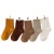 2022 Children's Socks Wholesale Spring and Autumn New Korean Solid Color Bunching Socks Baby Boy Girls' Stockings