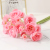 6-Piece Artificial Small Camellia Tea Buds Fake Flower Bouquet Fairy Temperament Dining Table Living Room Dressing Table Decoration Decoration Flower
